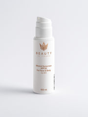 Mineral Sunscreen SPF30 for Face & Body, no tint - 150 ml
