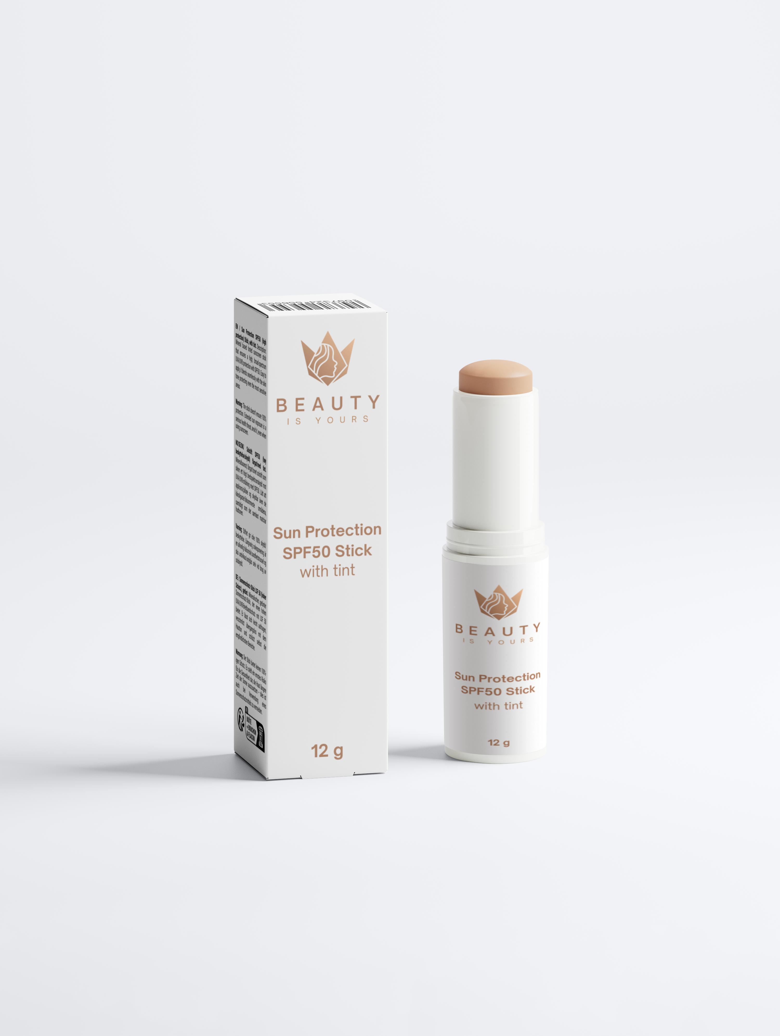 Sun Protection SPF50 Stick, with tint - 12 gram