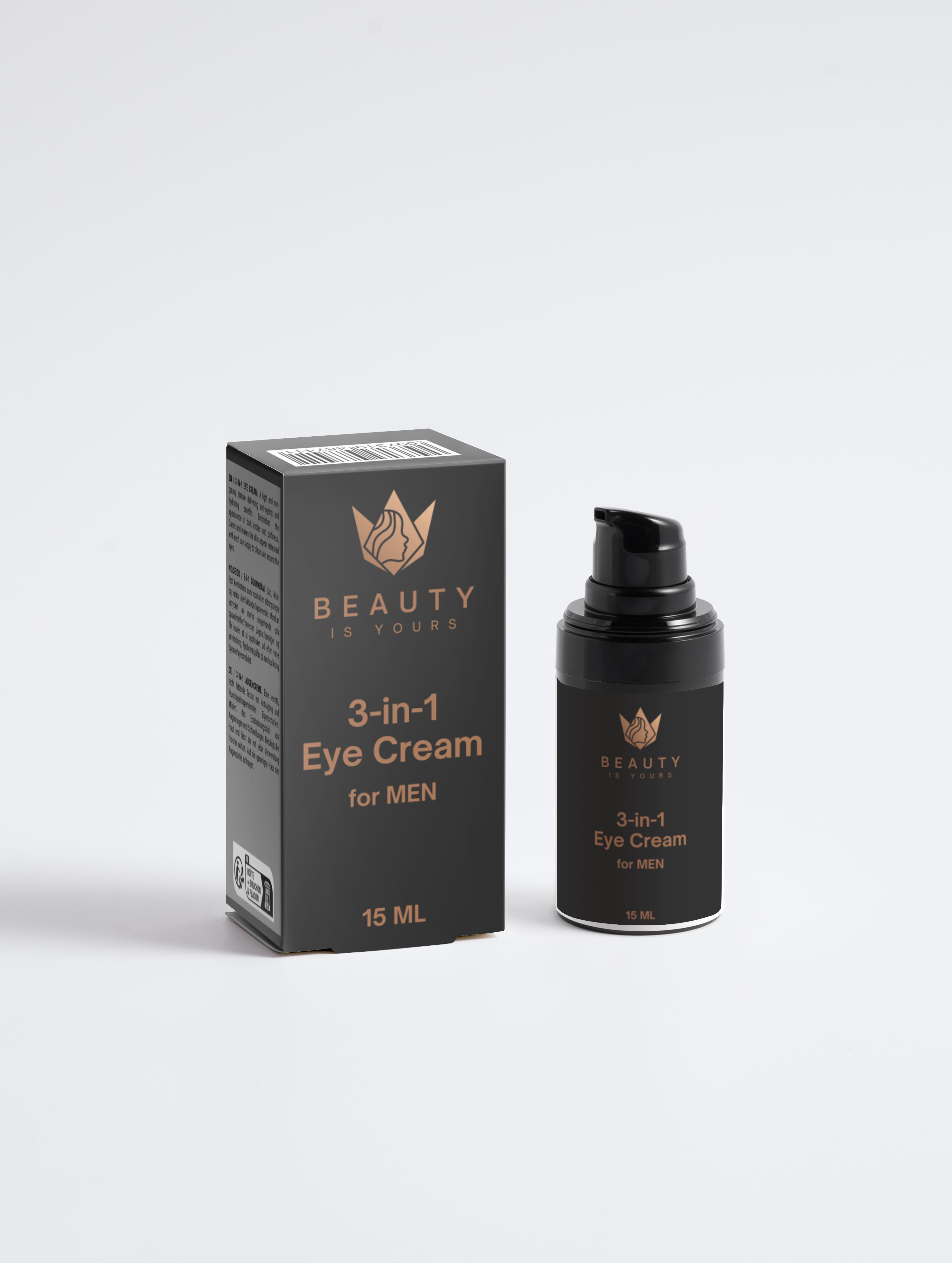 3-in-1 Eye Cream for Men - 15 ml