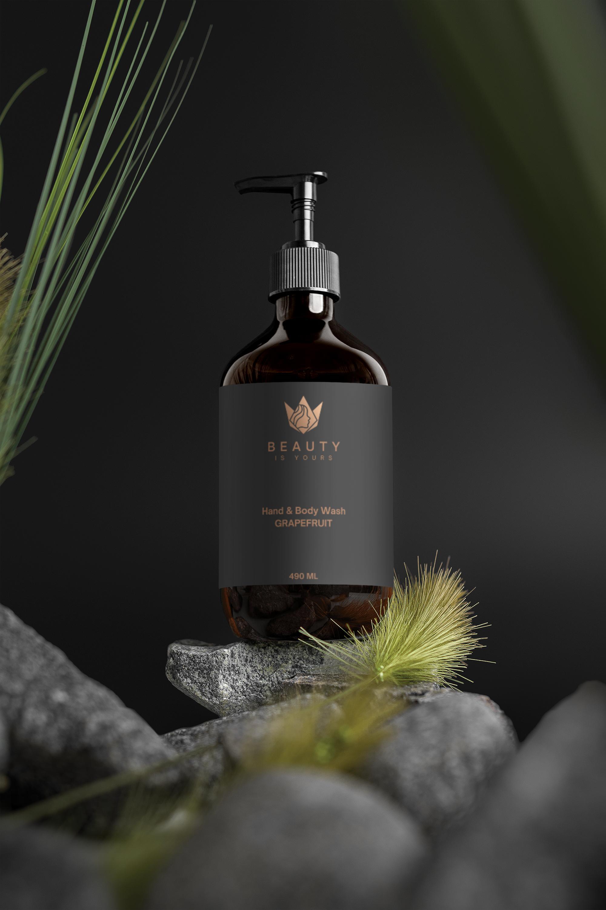 Hand & Body Wash, Grapefruit - 490 ml